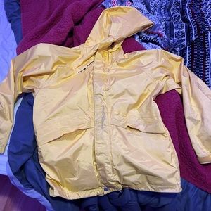 The North Face Yellow Rain Coat